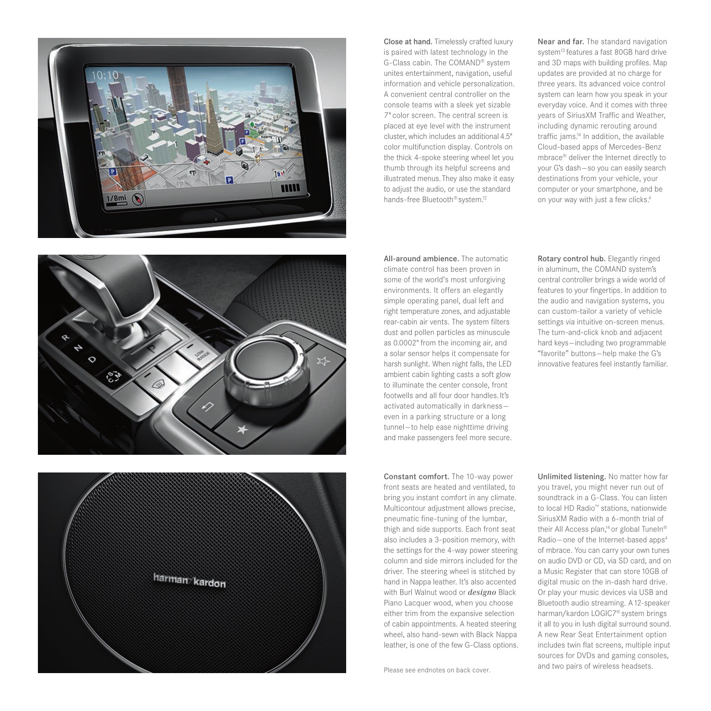 2015 Mercedes-Benz G-Class Brochure Page 8